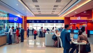 Services bancaires pour particuliers avec LCL