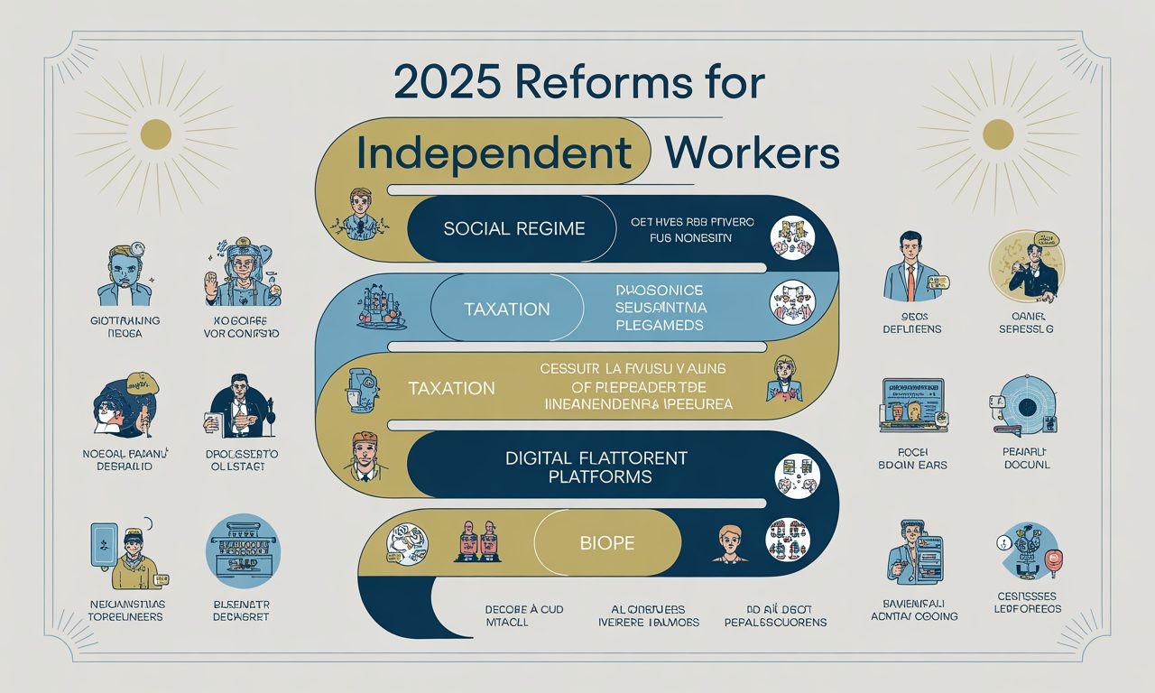 découvrez le cadre juridique et le statut des travailleurs indépendants en 2025, incluant les évolutions légales, les obligations et les avantages pour les entrepreneurs individuels.