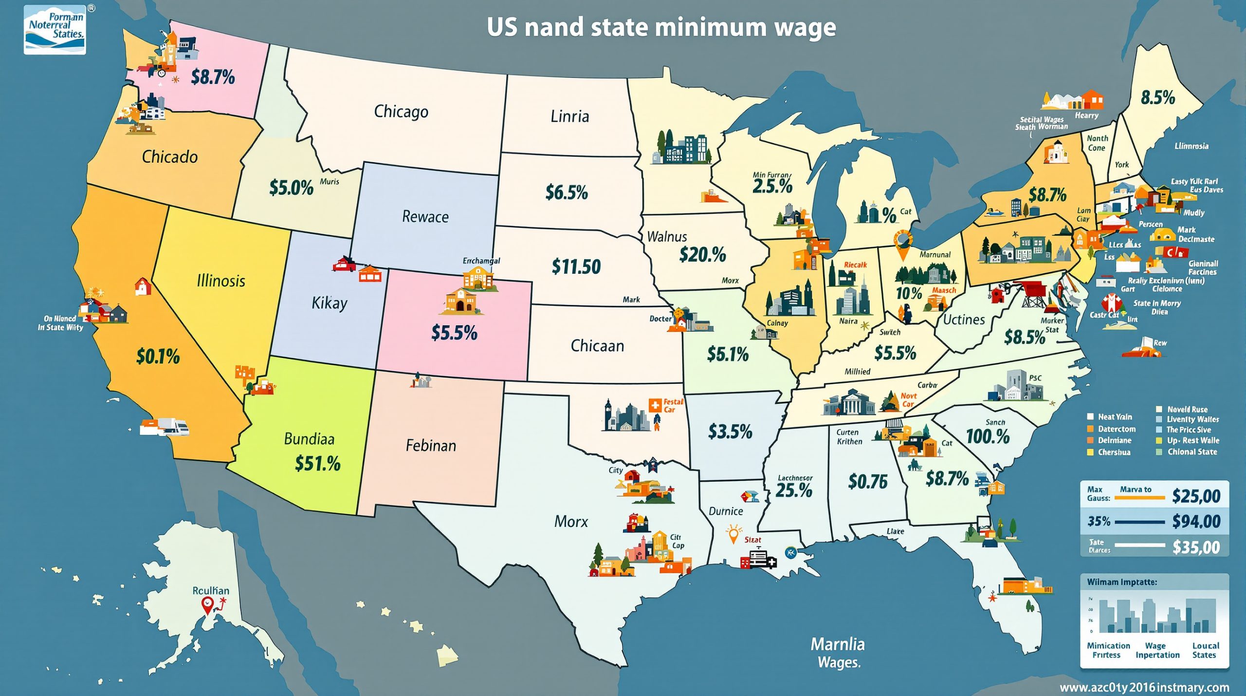 découvrez le montant du smic aux états-unis en 2025 et comment il impacte le pouvoir d'achat des travailleurs américains.
