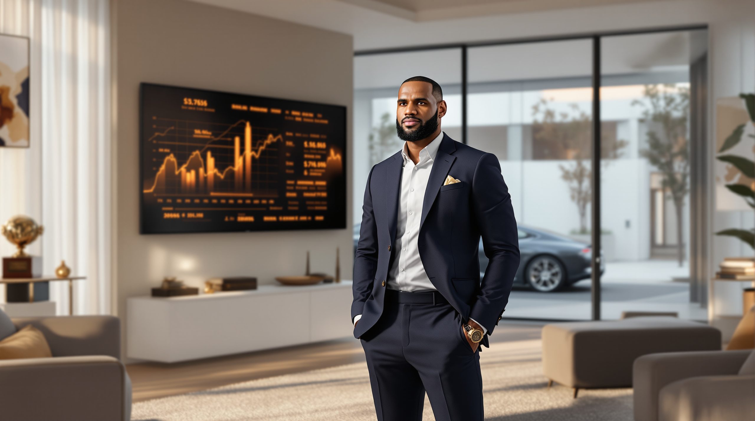 découvrez le patrimoine net estimé de lebron james en 2025, incluant ses revenus, investissements et sources de richesse.